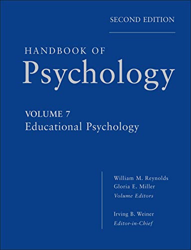 کاور کتاب Handbook of Psychology, Volume 7, Educational Psychology, 2nd Edition
