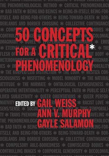 کاور کتاب 50 Concepts for a Critical Phenomenology Paperback – October 15, 2019