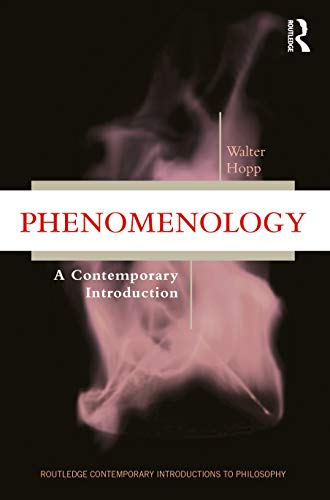 کاور کتاب Phenomenology (Routledge Contemporary Introductions to Philosophy) 1st Edition