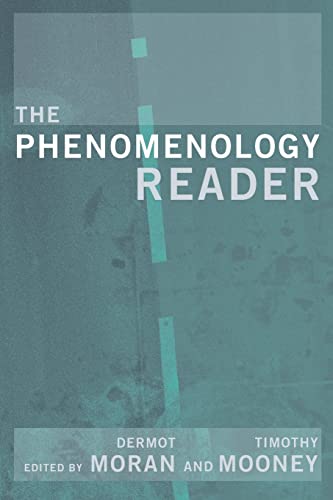 کاور کتاب The Phenomenology Reader 1st Edition