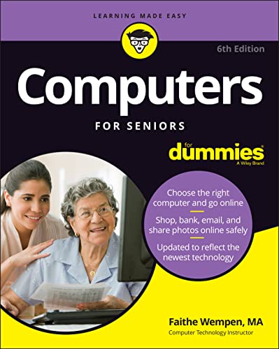 کاور کتاب Computers For Seniors For Dummies