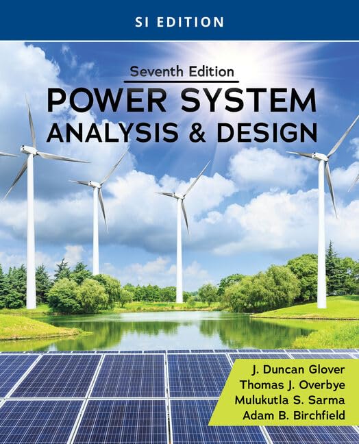 کاور کتاب Power system analysis & design 7 edition