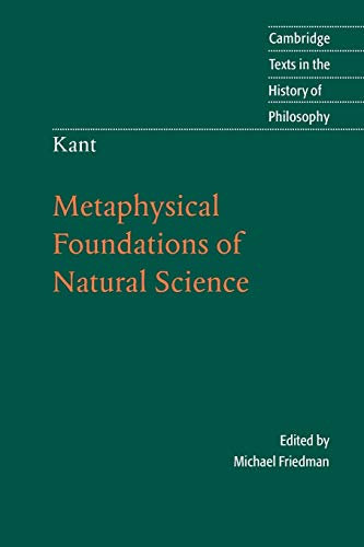 کاور کتاب Kant: Metaphysical Foundations of Natural Science (Cambridge Texts in the History of Philosophy)