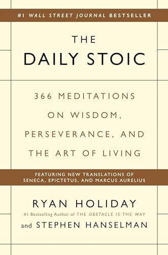 کاور کتاب The Daily Stoic: 366 Meditations on Wisdom, Perseverance, and the Art of Living