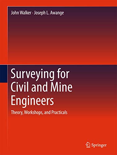 کاور کتاب Surveying for Civil and Mine Engineers: Theory, Workshops, and Practicals