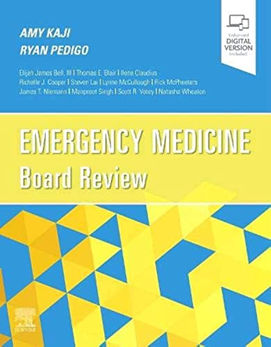 کاور کتاب Emergency Medicine Board Review