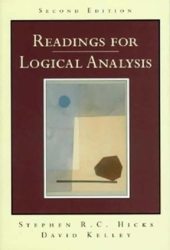 کاور کتاب Readings for Logical Analysis Second Edition