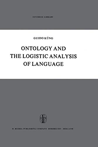 کاور کتاب Ontology and the Logistic Analysis of Language: An Enquiry into the Contemporary Views on Universals Paperback – Nov. 13 2013