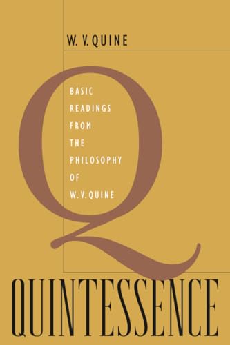 کاور کتاب Quintessence: Basic Readings from the Philosophy of W. V. Quine Paperback – April 30 2008
