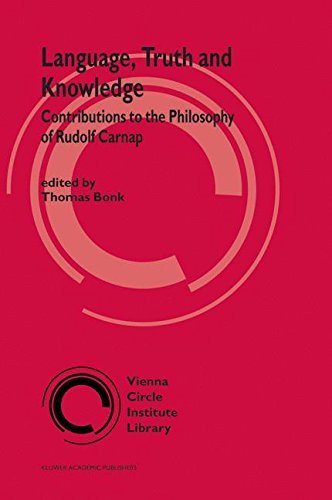کاور کتاب Language, Truth and Knowledge: Contributions to the Philosophy of Rudolf Carnap (Vienna Circle Institute Library Book 2) Kindle Edition