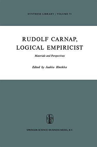 کاور کتاب Rudolf Carnap, Logical Empiricist: Materials and Perspectives Paperback – Aug. 23 2014