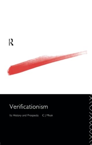 کاور کتاب Verificationism: Its History and Prospects Paperback – Nov. 23 1995