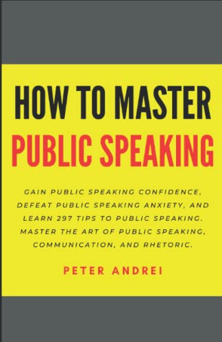 کاور کتاب How to master public speaking