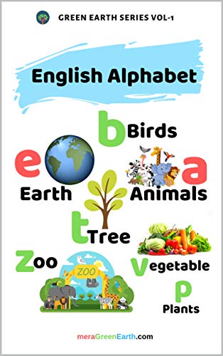 کاور کتاب Learn English Alphabet: Preschool ABC (Green Earth Series Book 1)