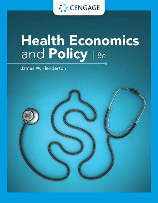 کاور کتاب Health Economics and Policy