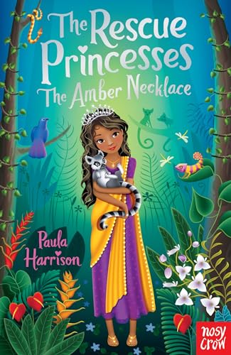 کاور کتاب Rescue Princesses: The Amber Necklace (The Rescue Princesses)