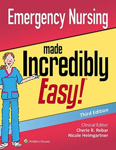 کاور کتاب Emergency Nursing Made Incredibly Easy (Incredibly Easy! Series®) 3rd Edition