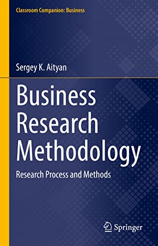 کاور کتاب Business Research Methodology: Research Process and Methods
