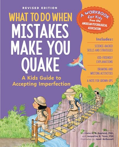 کاور کتاب What to Do When Mistakes Make You Quake: A Kid's Guide to Accepting Imperfection (What-to-Do Guides for Kids Series)