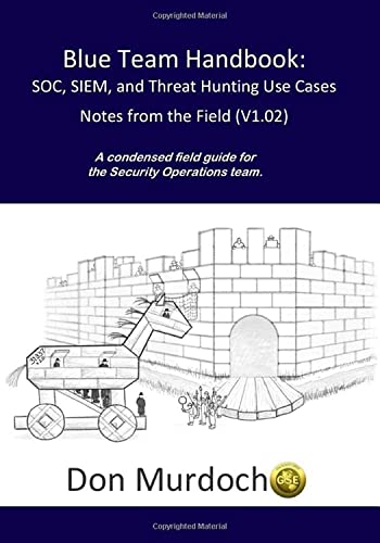کاور کتاب Blue Team Handbook: SOC, SIEM, and Threat Hunting (V1.02): A Condensed Guide for the Security Operations Team and Threat Hunter