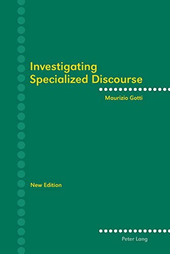 کاور کتاب Investigating Specialized Discourse