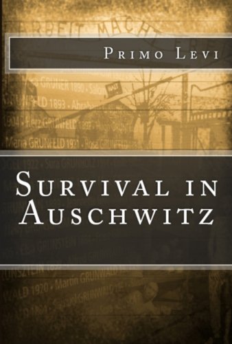 کاور کتاب Survival in Auschwitz