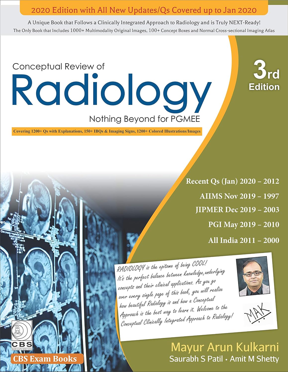 کاور کتاب Conceptual review of radiology