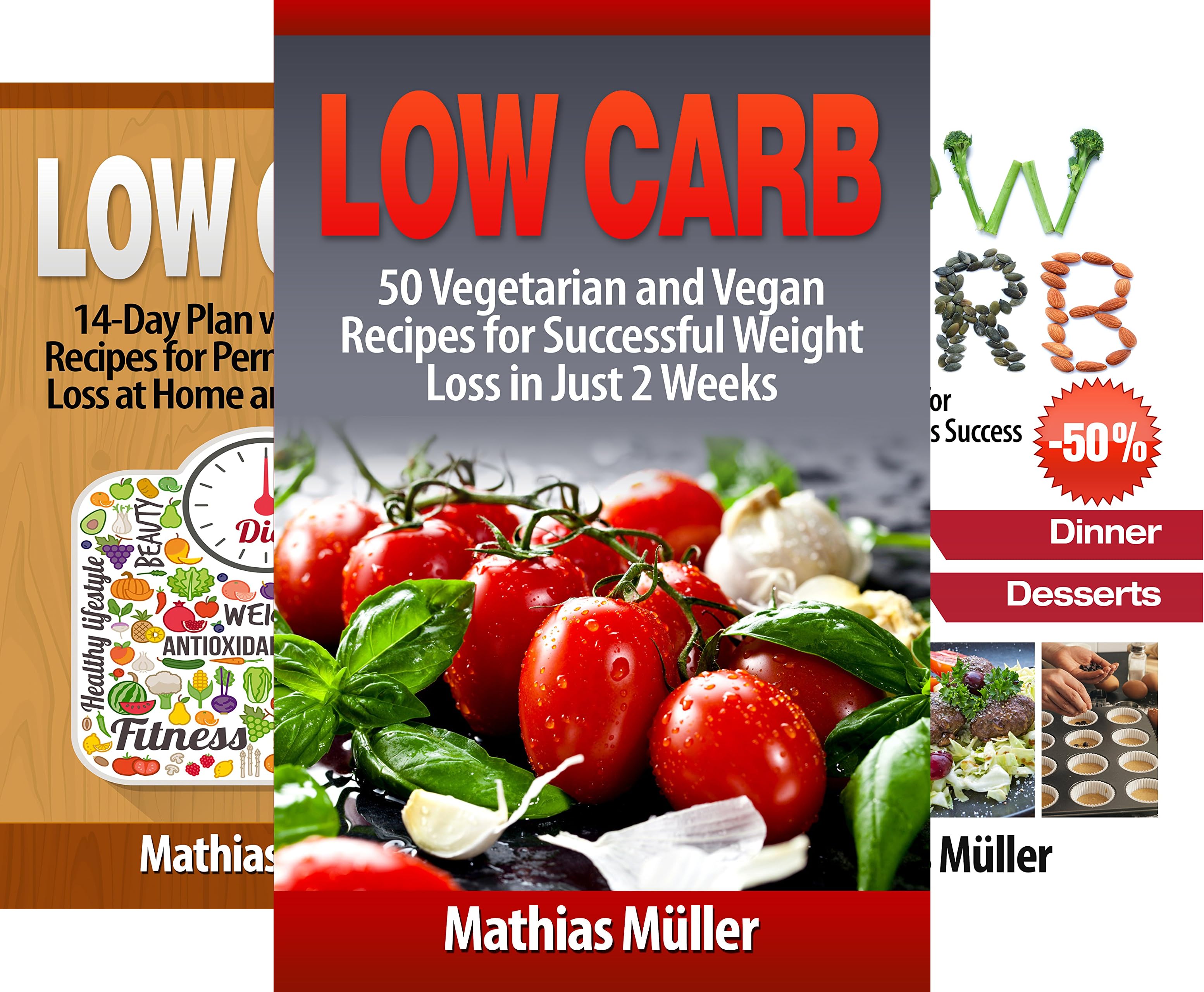 کاور کتاب Low Carb (7 books)