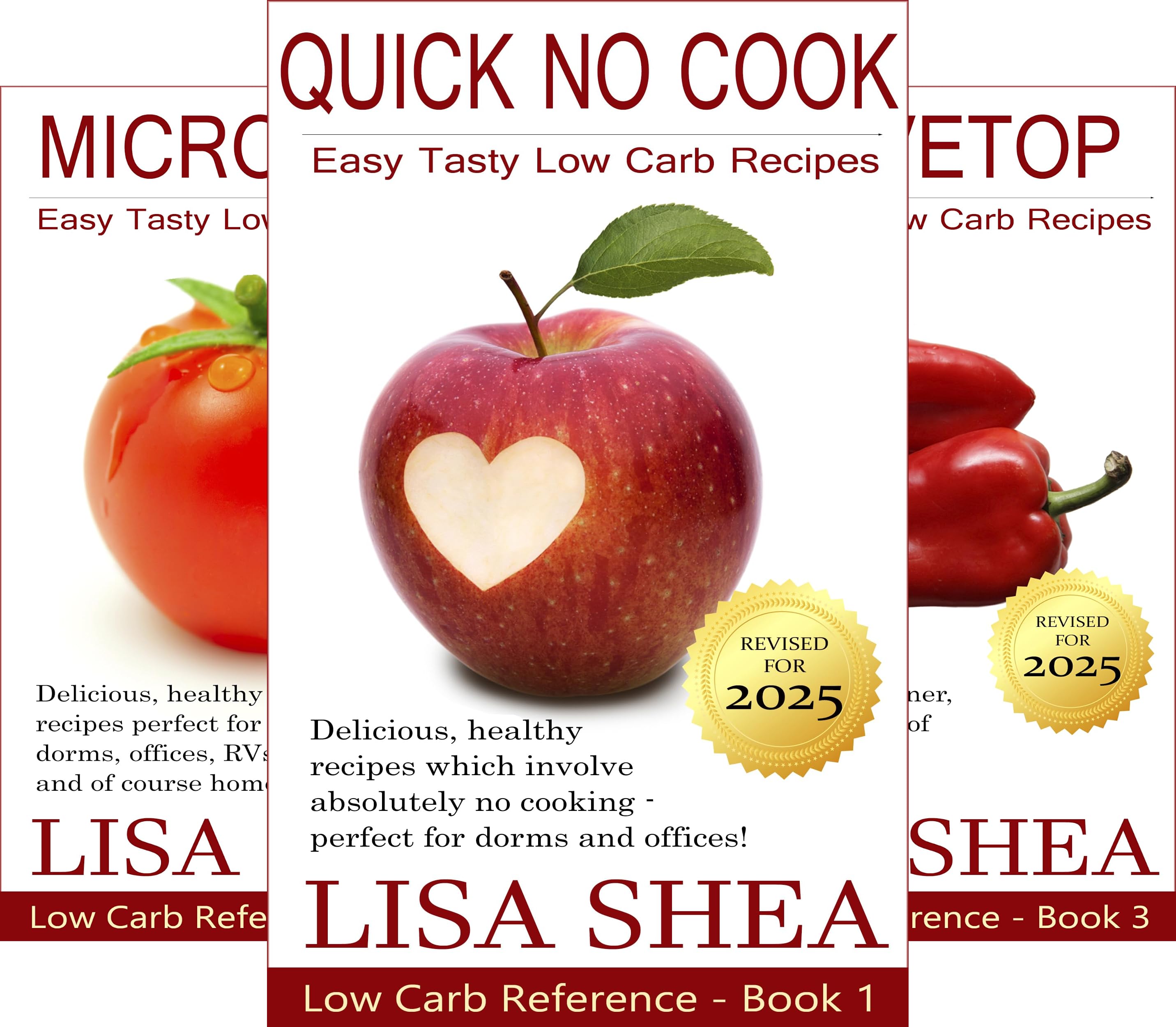 کاور کتاب Low Carb Reference (12 books)