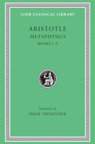 کاور کتاب Aristotle: Metaphysics, Books I-IX (Loeb Classical Library No. 271)