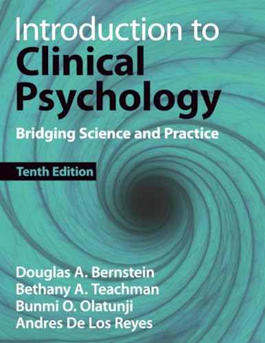 کاور کتاب Introduction to Clinical Psychology 10th Edition