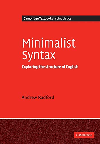 کاور کتاب Minimalist syntax exploring the structure of English
