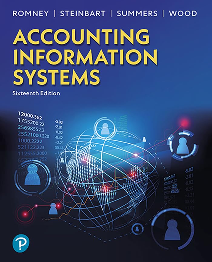 کاور کتاب Accounting information systems