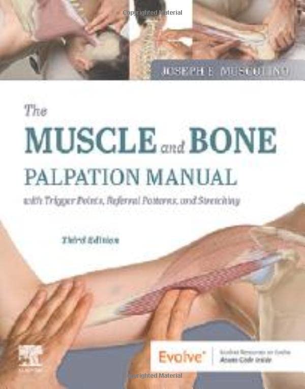 کاور کتاب muscle and bone palpation manual