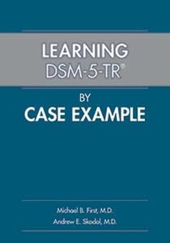 کاور کتاب Learning DSM-5-TR by Case Example