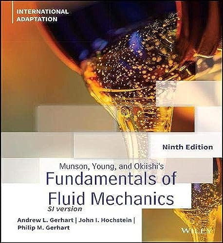 کاور کتاب Munson, Young and Okiishi's Fundamentals of Fluid Mechanics, International Adaptation, 9th Edition