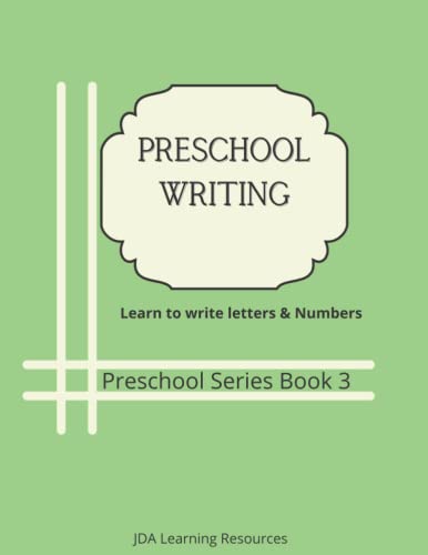 کاور کتاب Preschool Writing