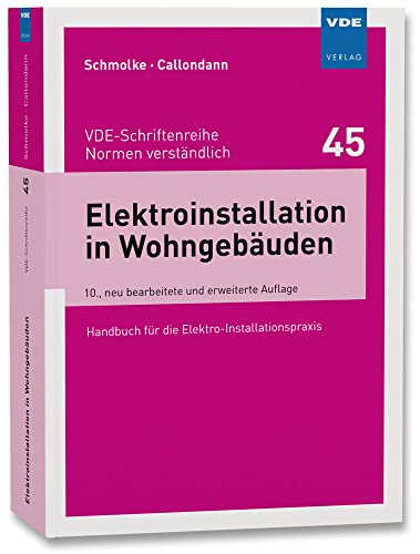 کاور کتاب Elektroinstallation in Wohngebäuden: Handbuch für die Elekro-Installationspraxis