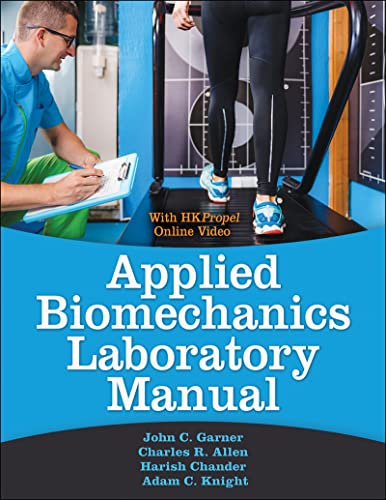 کاور کتاب Applied Biomechanics Lab Manual