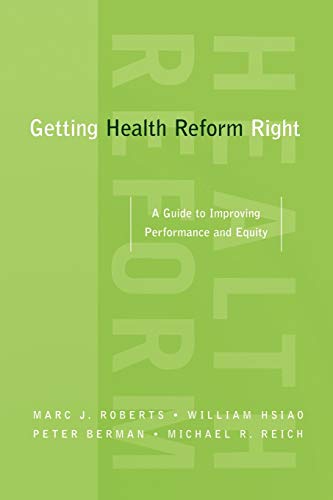 کاور کتاب Getting Health Reform Right