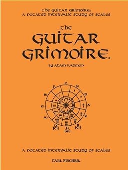 کاور کتاب The Guitar Grimoire: Notated Intervallic Exercises