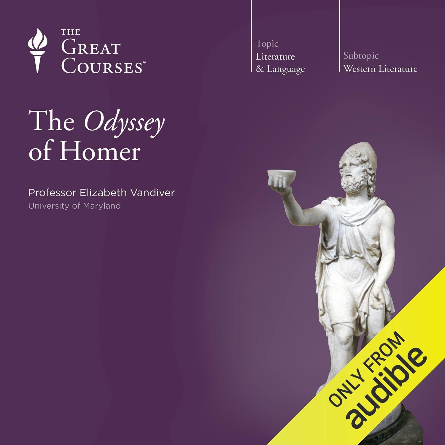 کاور کتاب The Odyssey of Homer