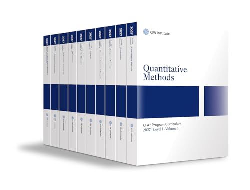 کاور کتاب 2027 CFA® Program Curriculum Level I