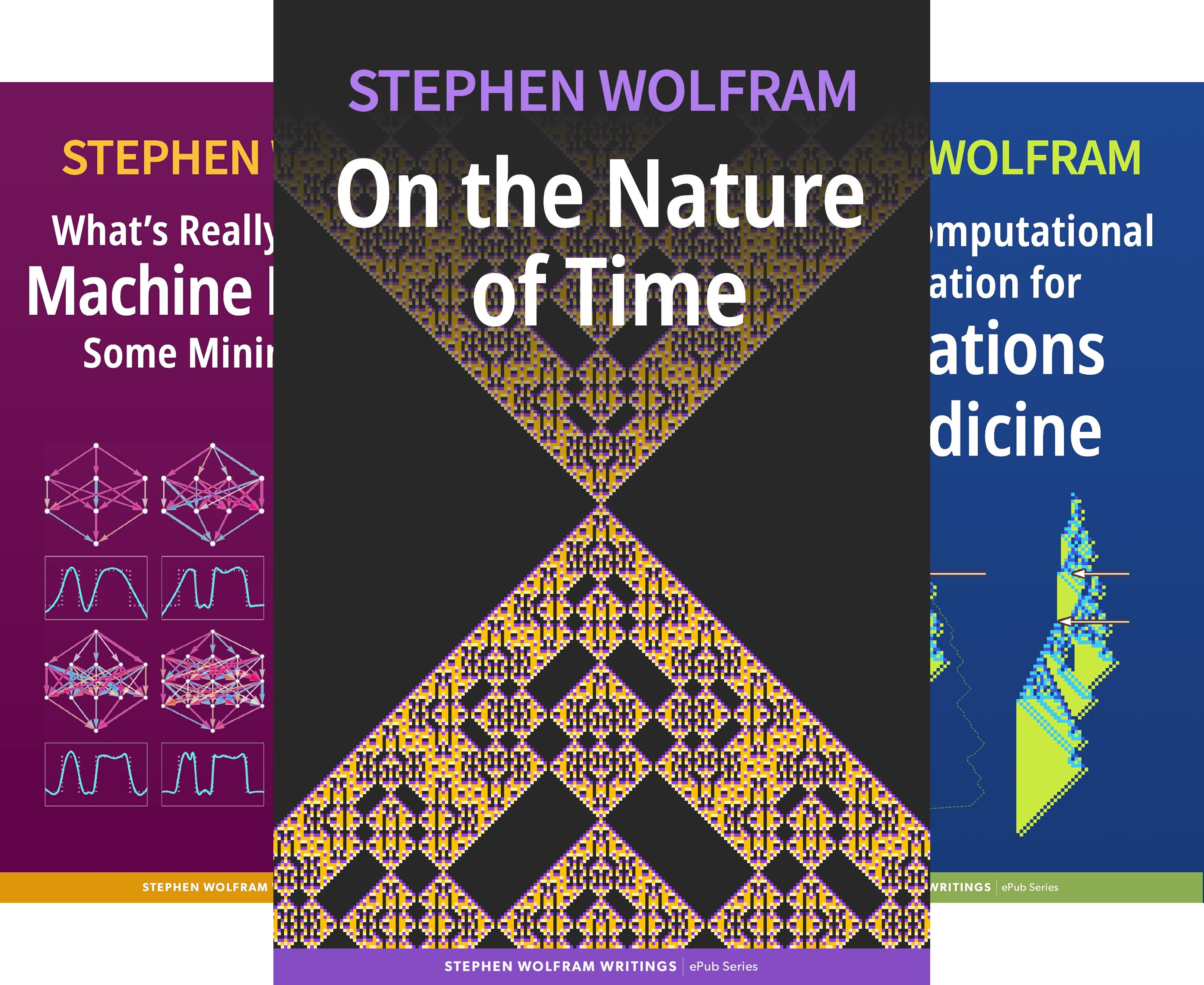 کاور کتاب Stephen Wolfram Writings ePub Series (3 book series)
