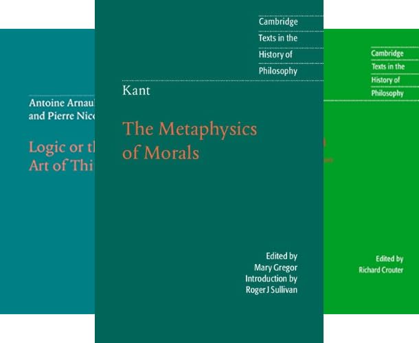 کاور کتاب Cambridge Texts in the History of Philosophy (77 book series)