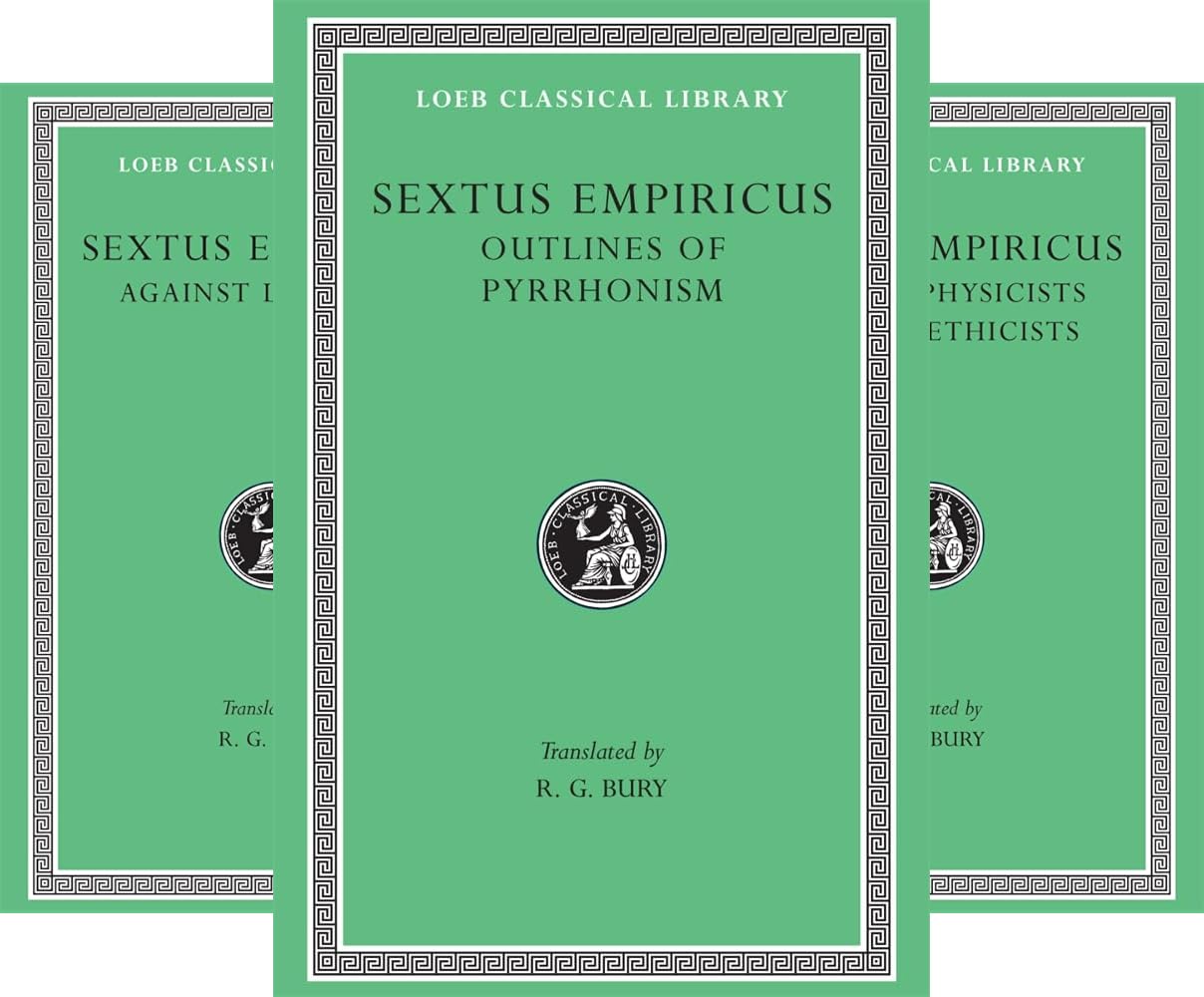 کاور کتاب Loeb Classical Library: Sextus Empiricus (4 book series)