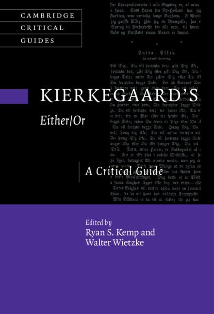 کاور کتاب Kierkegaard's Either/Or: A Critical Guide (Cambridge Critical Guides)