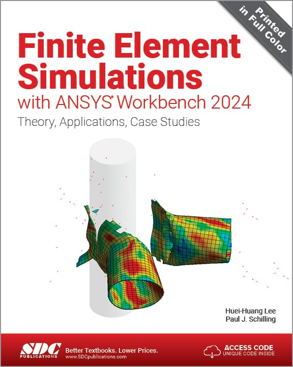 کاور کتاب Finite Element Simulations with ANSYS Workbench 2024