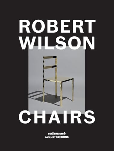 کاور کتاب Robert Wilson chairs