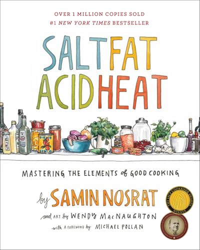 کاور کتاب Salt fat acid heat